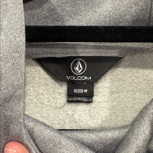 Volcom Light Gray Hoodie Sweater - Picture 4 of 4